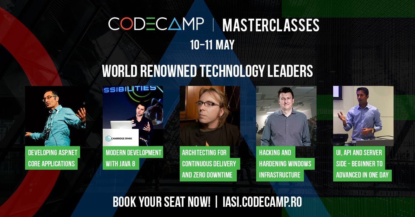 Codecamp masterclasses